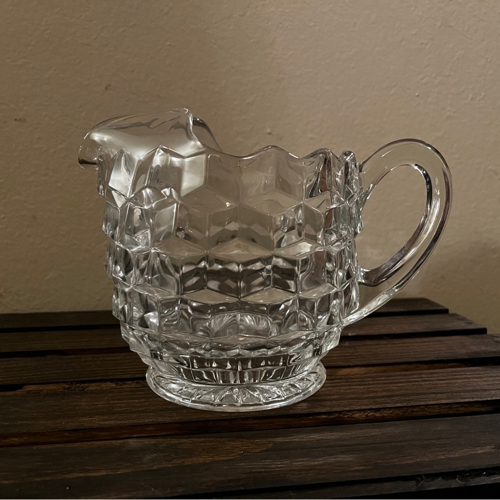 Vintage American Fostoria Pitcher